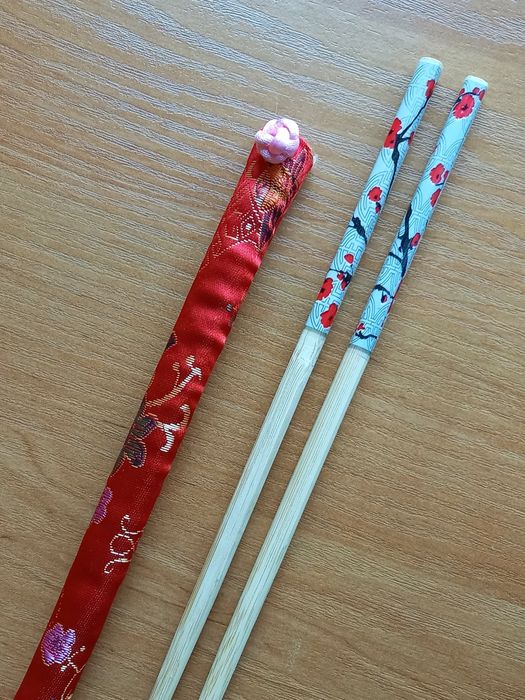 bambusowe PAŁECZKI do SUSHI w oryginalnym etui