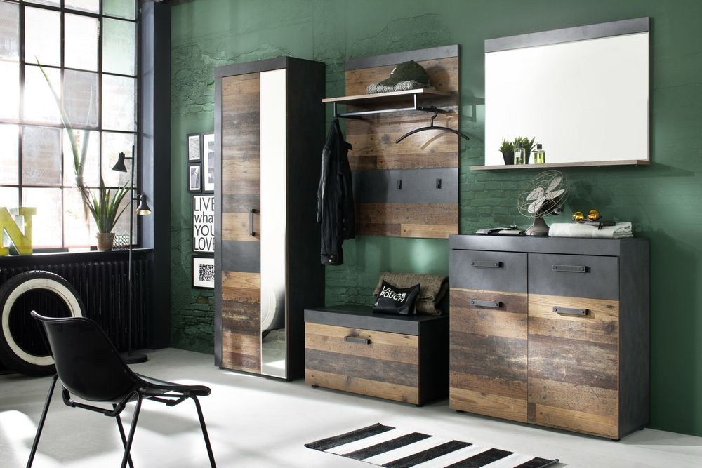 Zestaw mebli do przedpokoju LOFT INDY