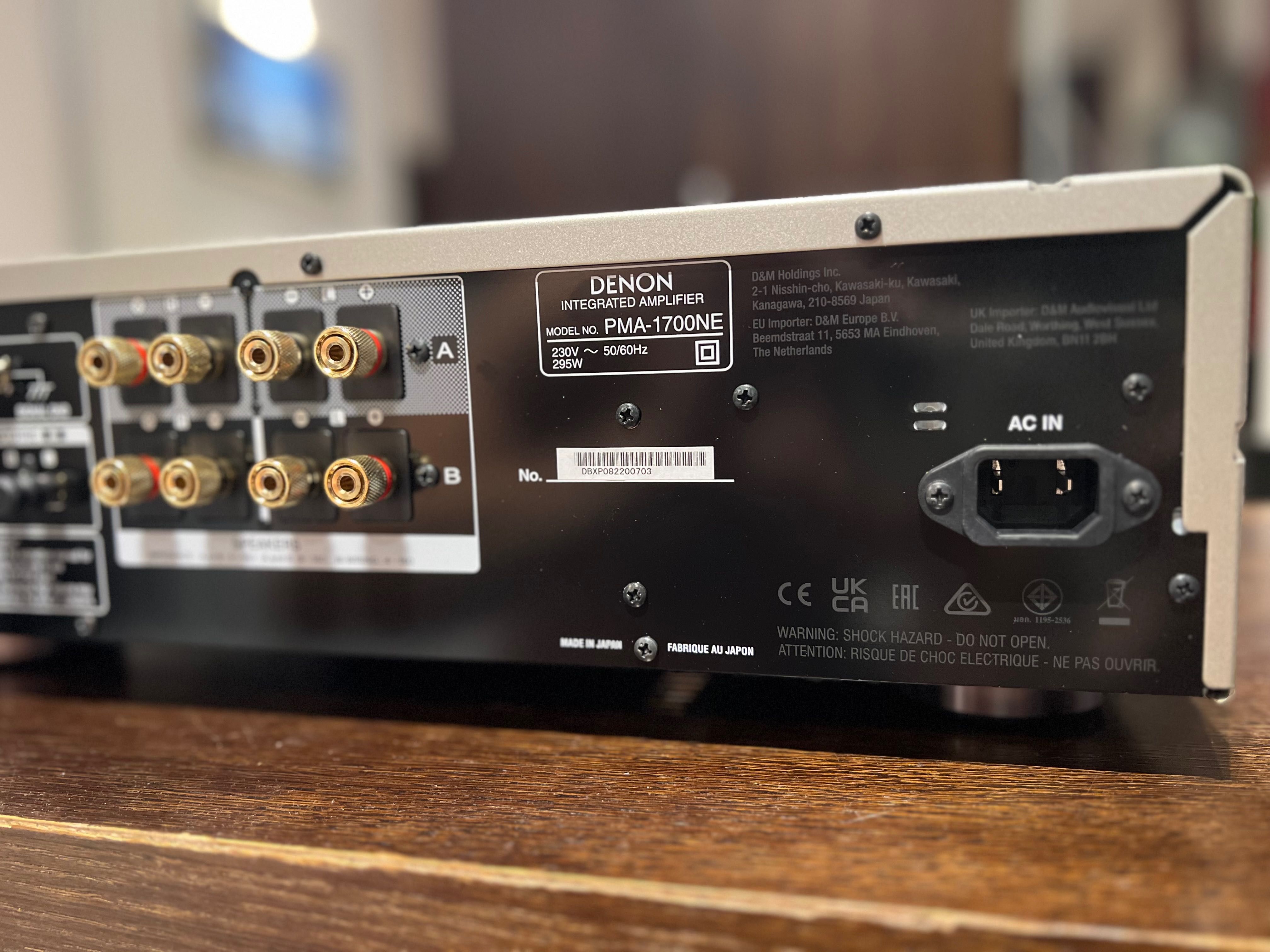 Jak nowy DENON PMA-1700NE wzmacniacz stereo