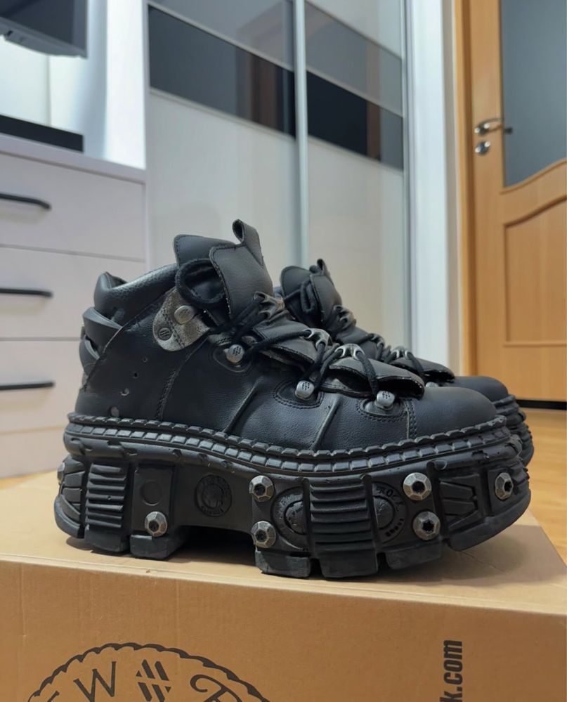 New Rock Tank Boots, 43-44 EU, массивная обувь