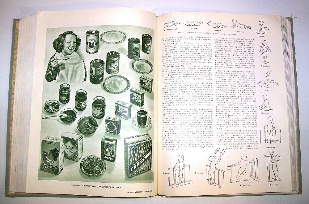 Книга 1960 года, СССР - “Краткая энциклопедия домашнего хозяйства".