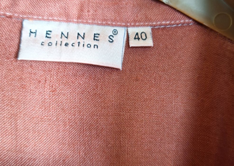 malowana lniana koszula