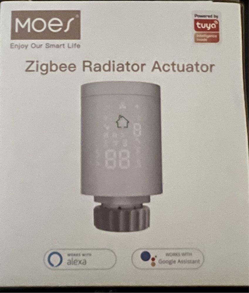 Radiador zigbee Tuya