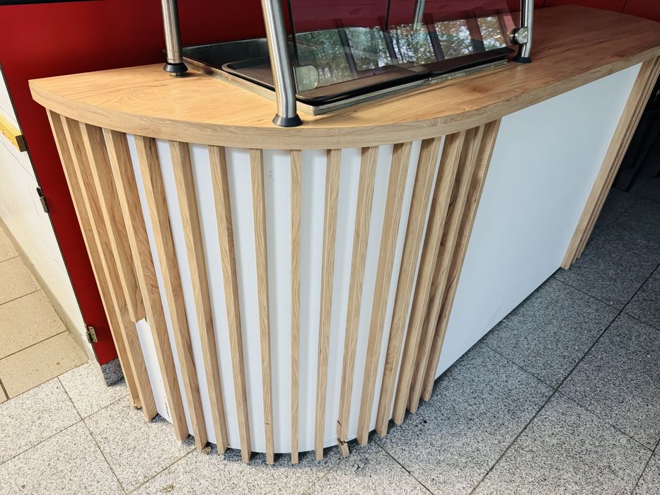 Lada bufetowa wraz z nadstawka grzewcza