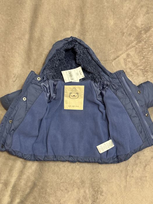 Нова дитяча зимова куртка Next Baby 3-6м 68см
