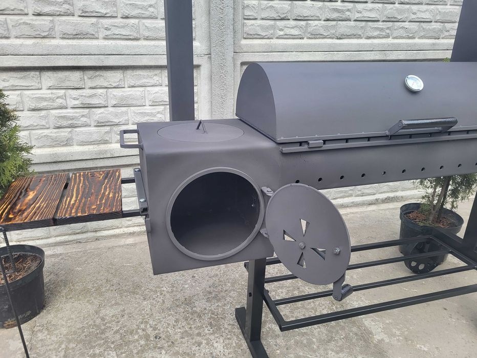 ГАРАНТІЯ! ВІД ЗАВОДА! 4мм! Мангал Коптильня Барбекю, Печь Под Казан