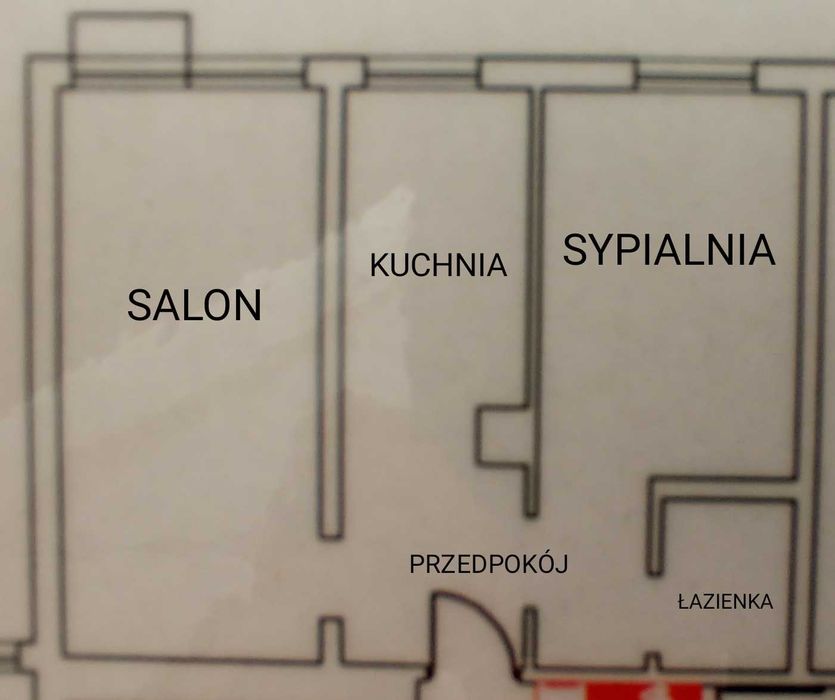 Dwa pokoje, Mokotów-Służew - BEZPOŚREDNIO