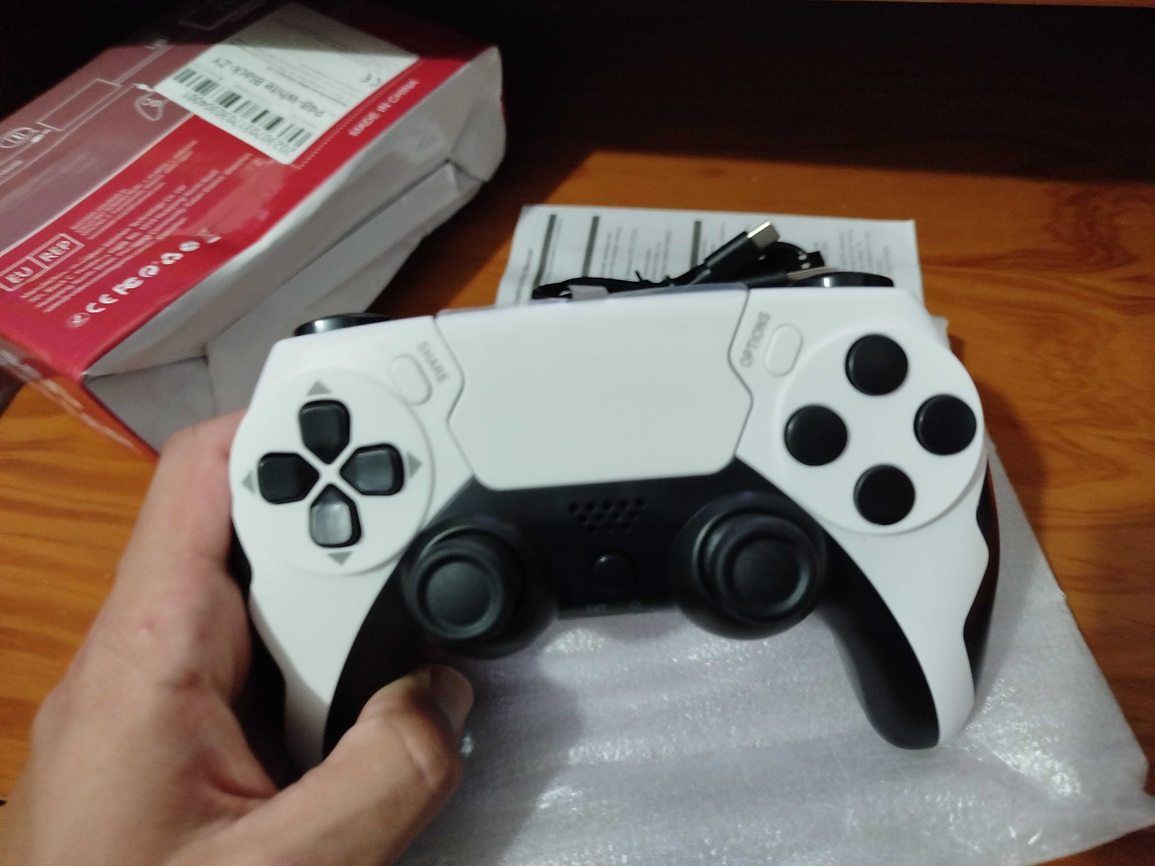 Comando NOVO PS4, PS3 e PC sem fios wireless Bluetooth, cabo incluído