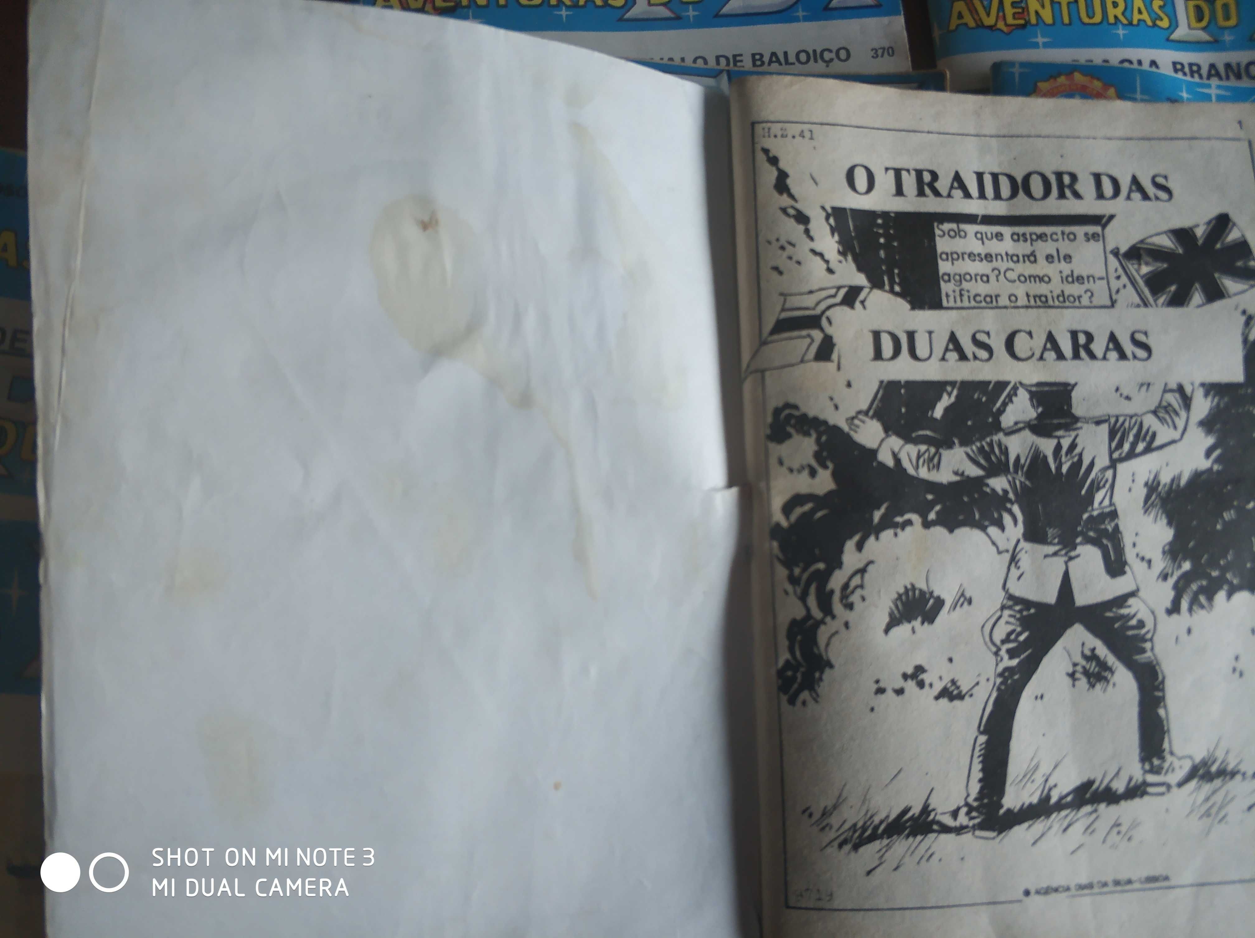 Livros antigos vintage "Aventuras do FBI"