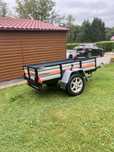 Przyczepka sam solidna mocna na osi volkswagena do traktorka/quada