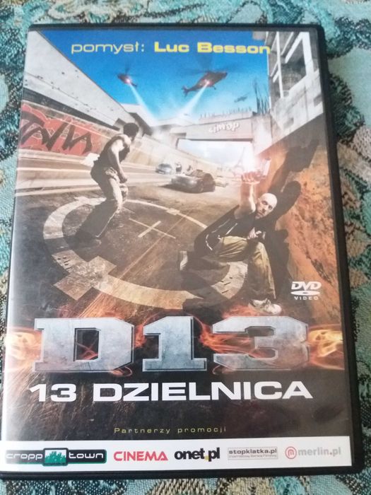 film DVD D13 13 dzielnica pomysł Luc Besson stan idealny