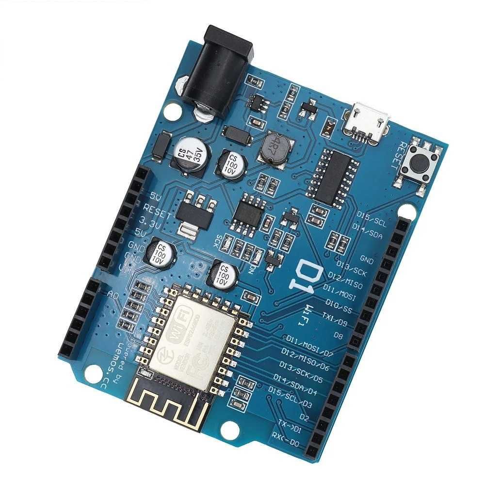 Placa de Desenvolvimento Arduino WeMos D1 UNO R3 WiFi ESP8266 CH340