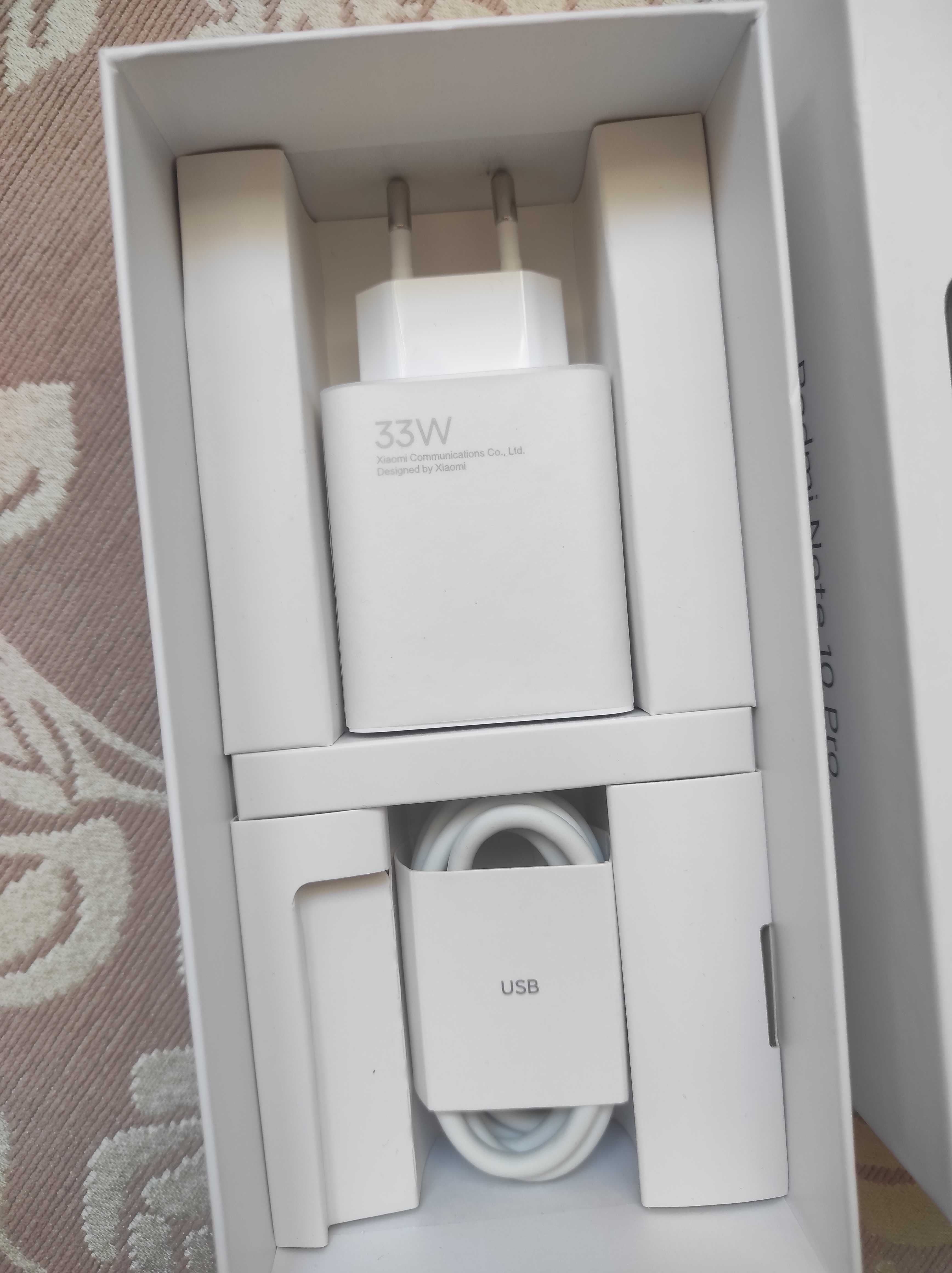 Оригінальна турбо-зарядка MDY-11EZ та кабель від Redmi Note 10 Pro