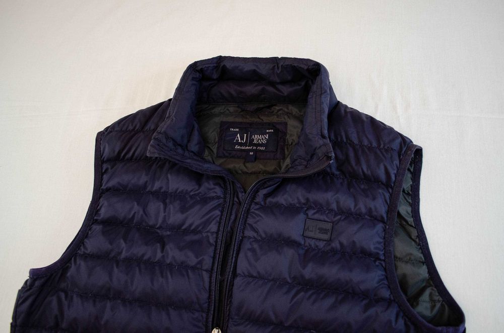 Armani Jeans Жилетка Микро Пуховик Оригинал! Размер M-L