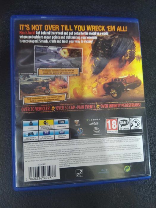Carmageddon: Max Damage PS4 Angielska wersja gry
