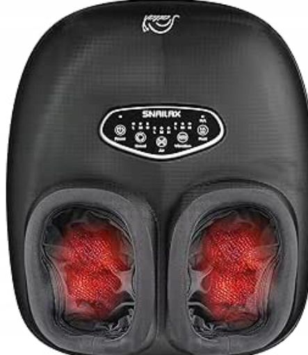 masażer do stóp z funkcją grzania snailax sl-52a2