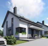 Nowe domy Wolnostojące / Bliźniacze 132m2 z garażem Nowy Sącz ZAWADA