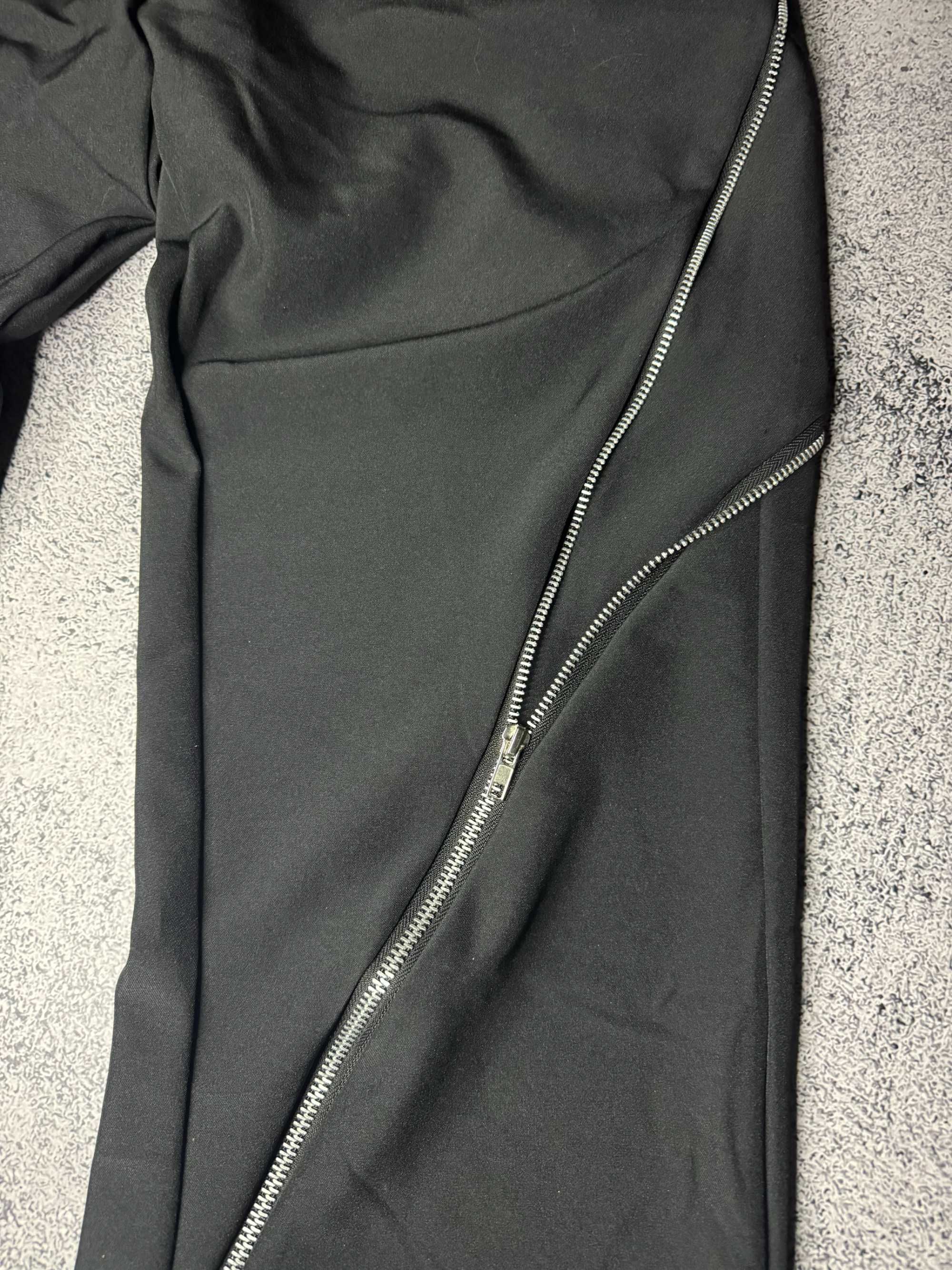 БЕЗ ПЕРЕДОПЛАТ! Штани Rick Owens type клеш з молніями opium archive