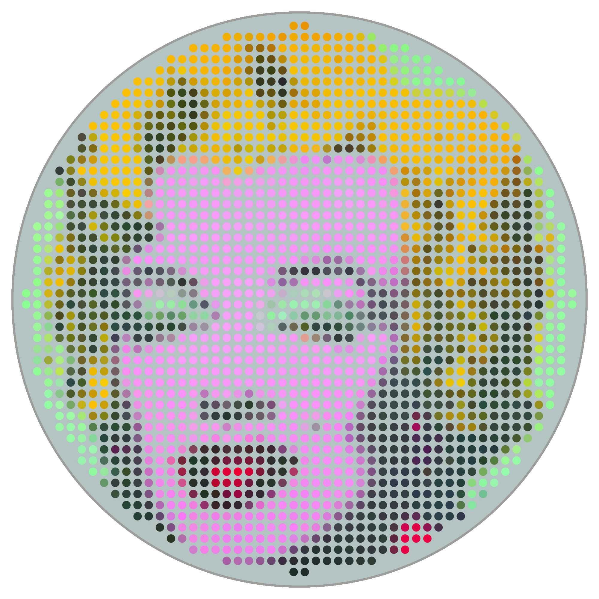 Fototapeta Okrągła Ikona Marilyn 100x100cm