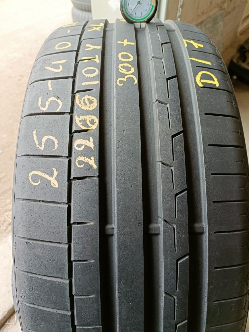 D17, 1 sztuka 255/40r21 Continental SportContact 6 BMW 2022r 6.6mm