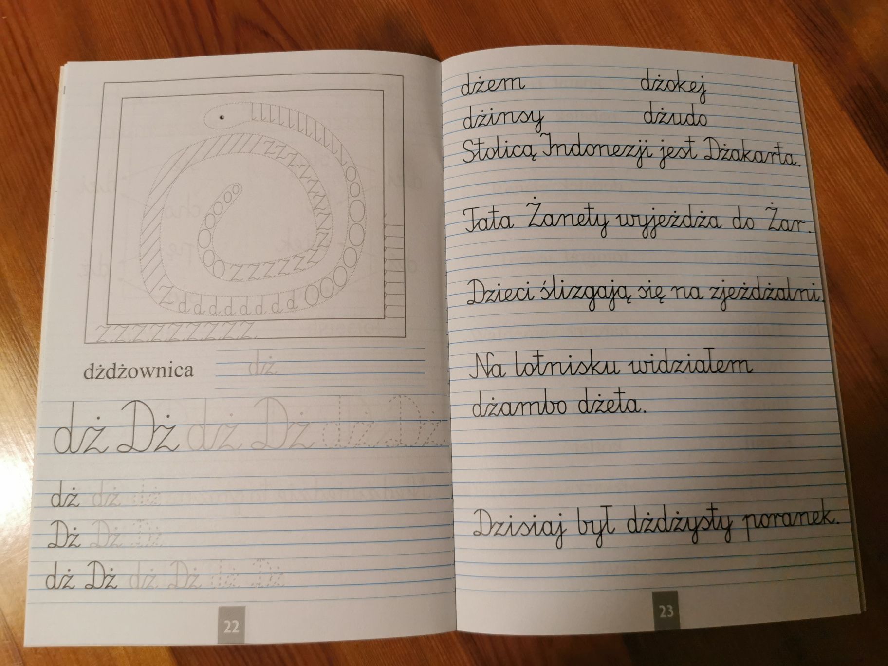 Zeszyt do kaligrafii klasa 1