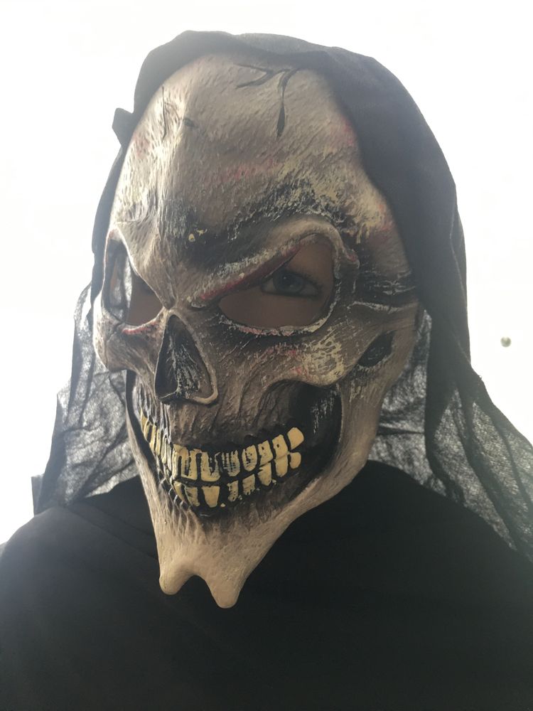 Maska Halloween straszna potwór zombi