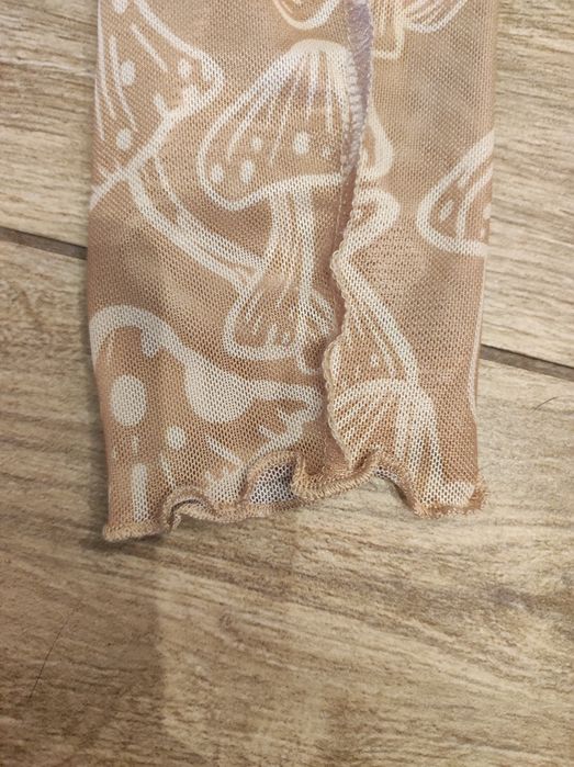 Prześwitująca koszula w grzyby. Bez wad.