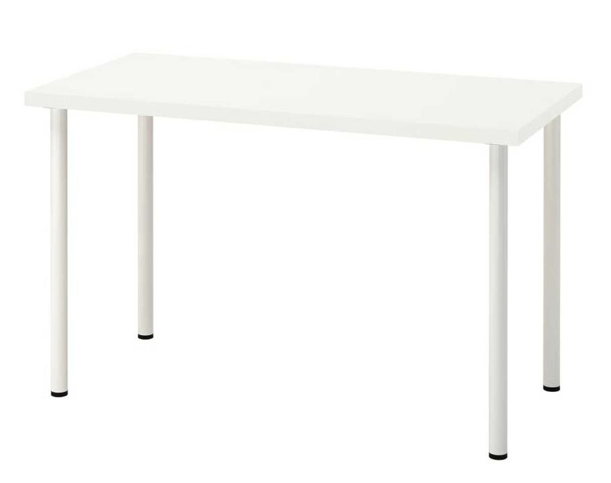 Secretária IKEA branca simples Lagkapten/ Adils