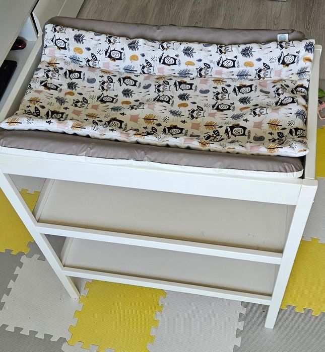 Woodies przewijak drewniany plus dmuchany przewijak.