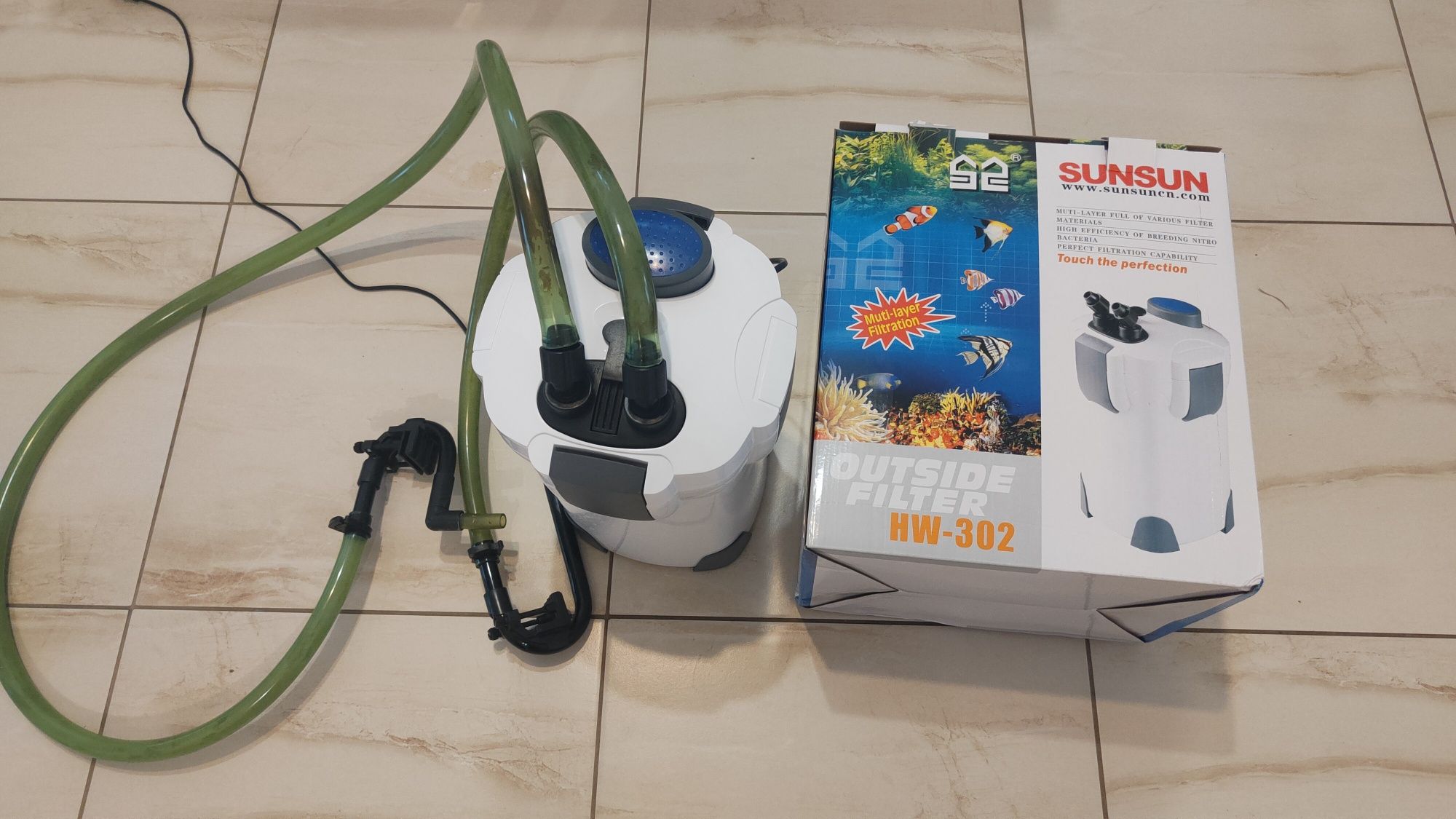 Filtr kubełkowy zewnętrzny SunSun