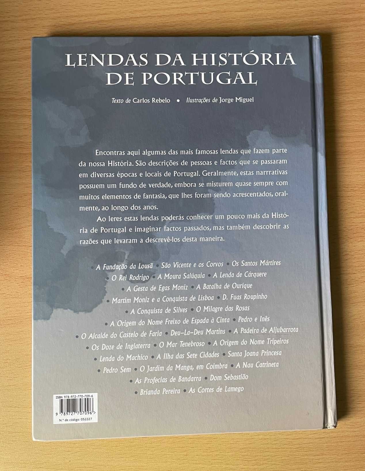 Lendas da História de Portugal - Carlos Rebelo