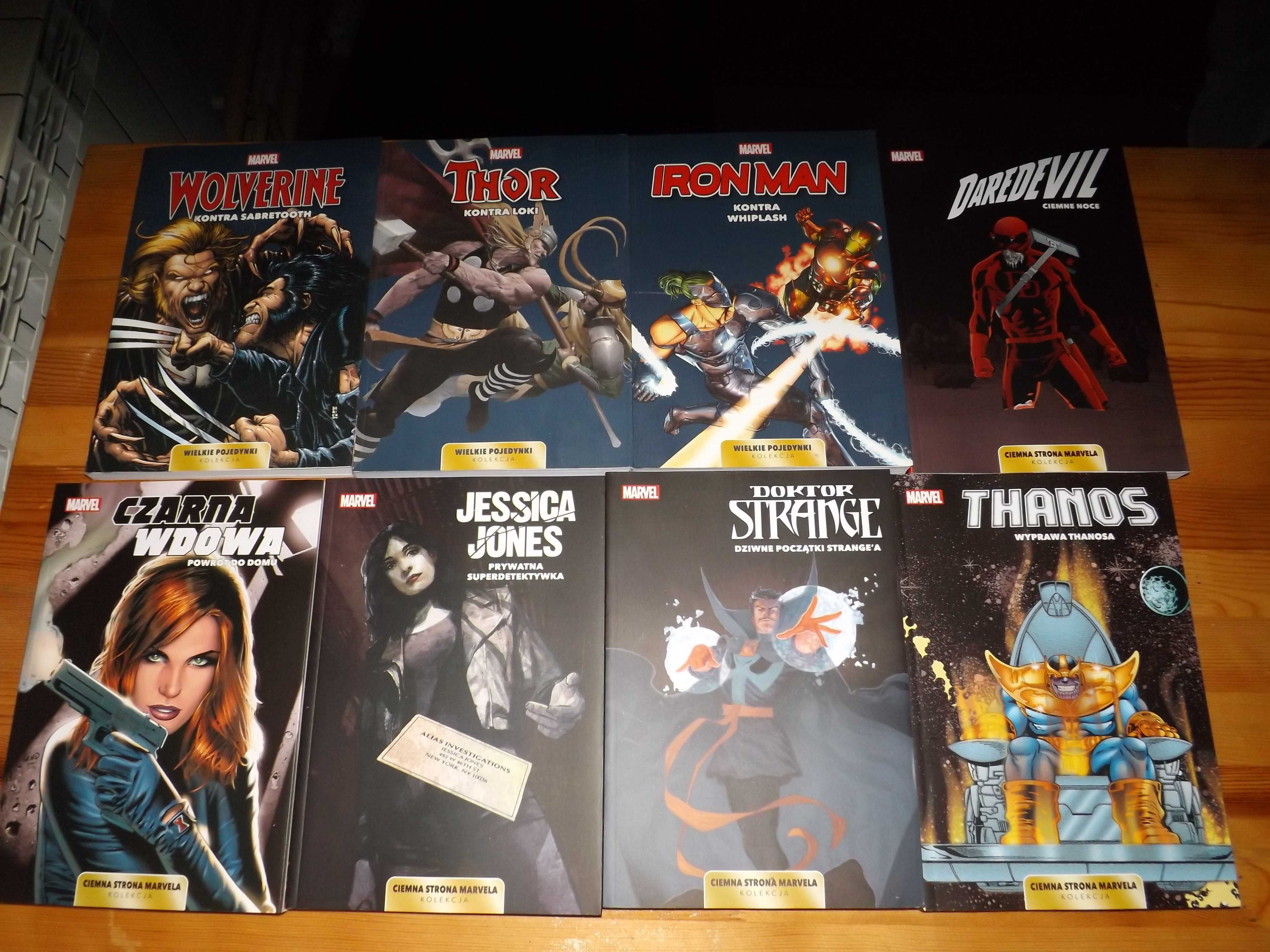 Marvel komis Thor, Strange , Dardevill