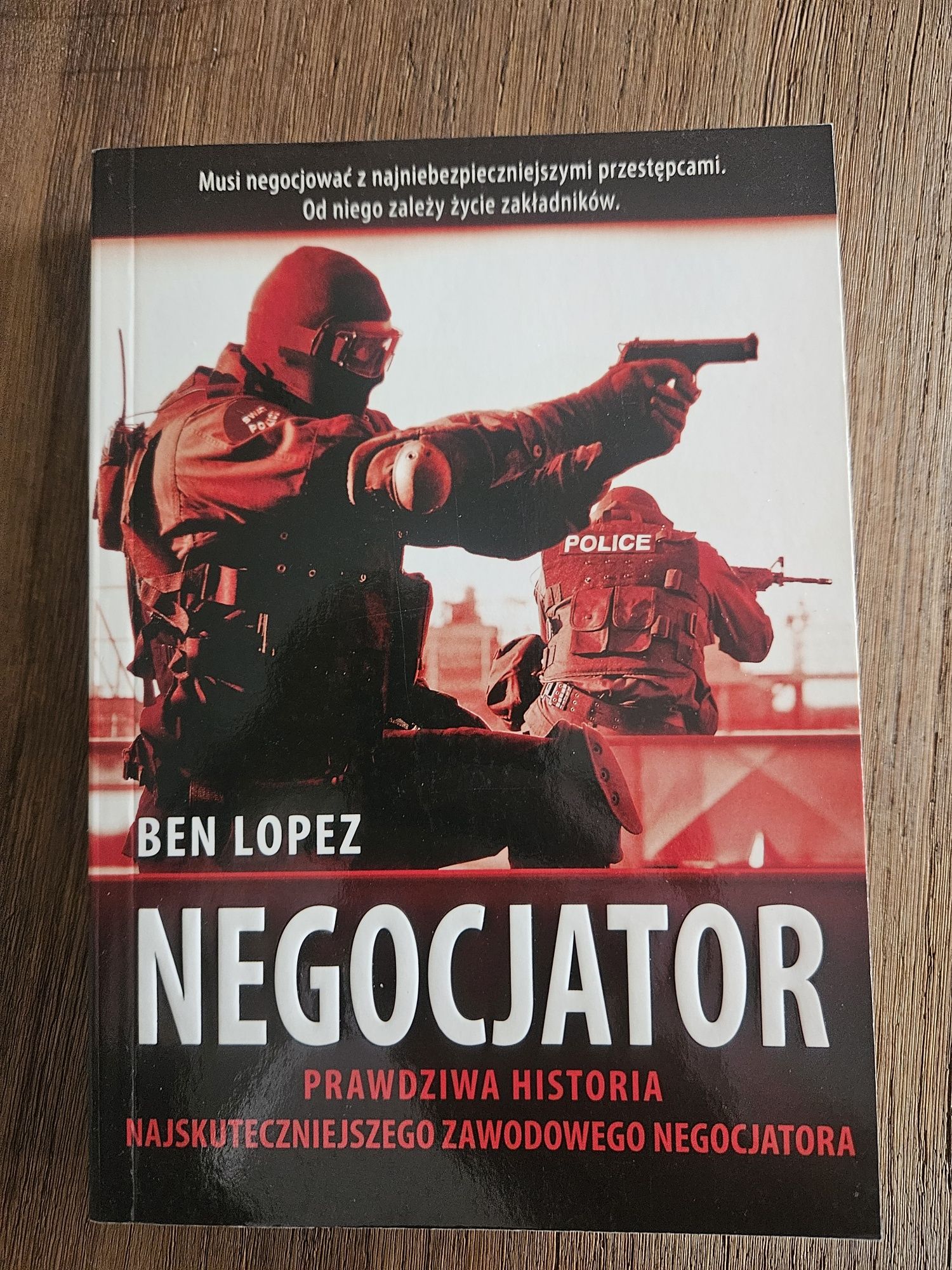 Książka Negocjator, Ben Lopez