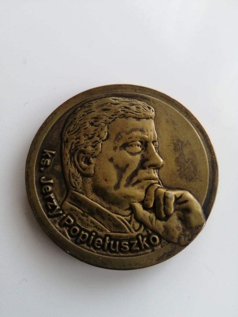 Medal pamiatkowy Ks. Popieluszko