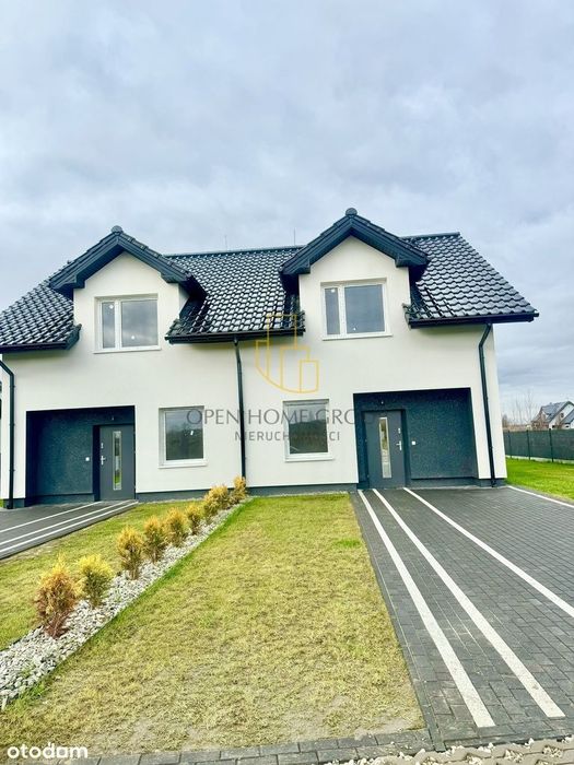 Bliźniak-okolica Dolnobrzeskiej-100m2-duży ogród