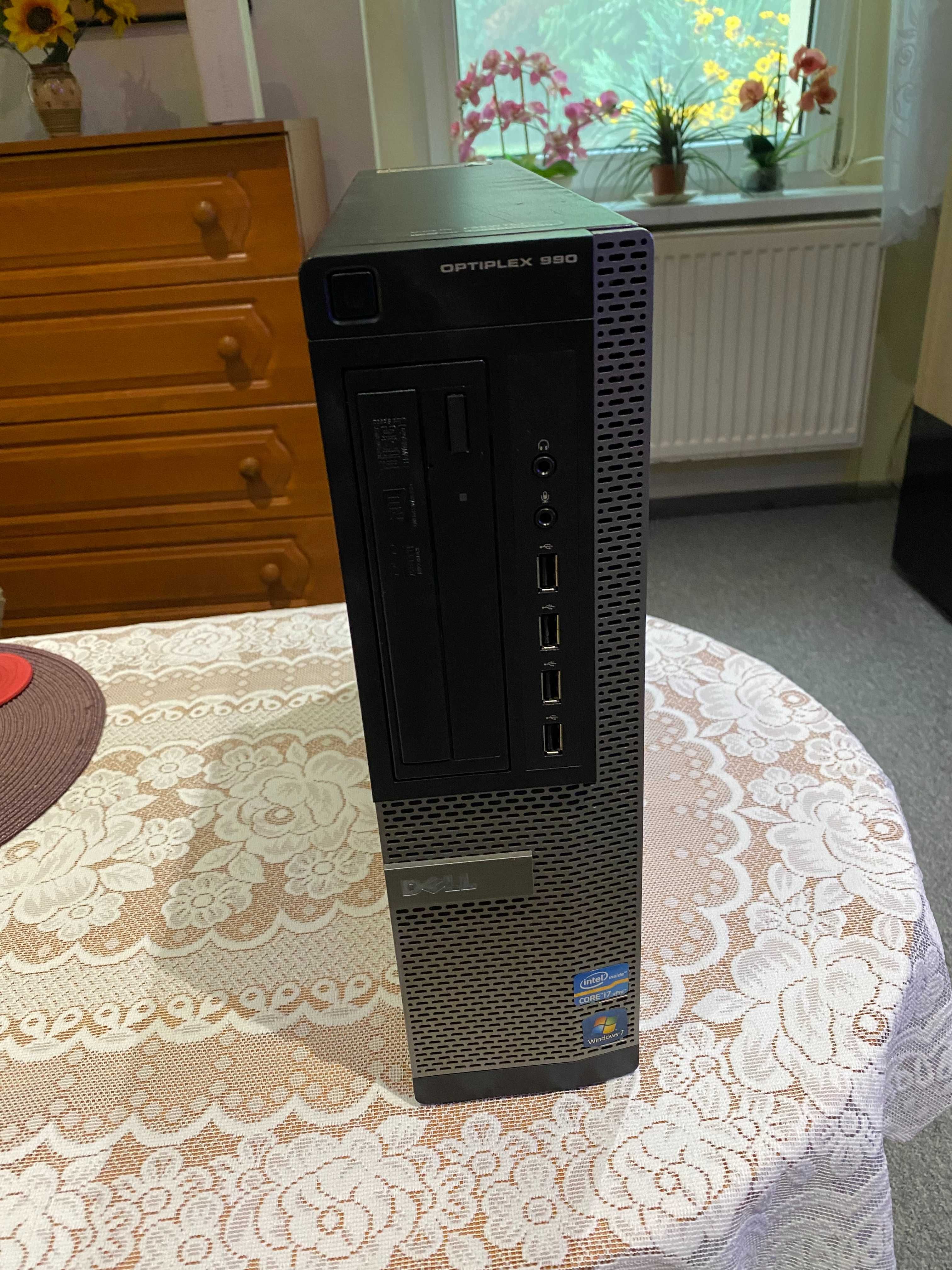 DELL 7010 i5, 4 x 3,10 GHz , Ram 8 GB ,500 GB - do wymiany zasilacz .