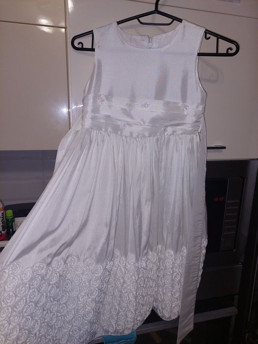 Сукня святкова новорічна сніжинка біла