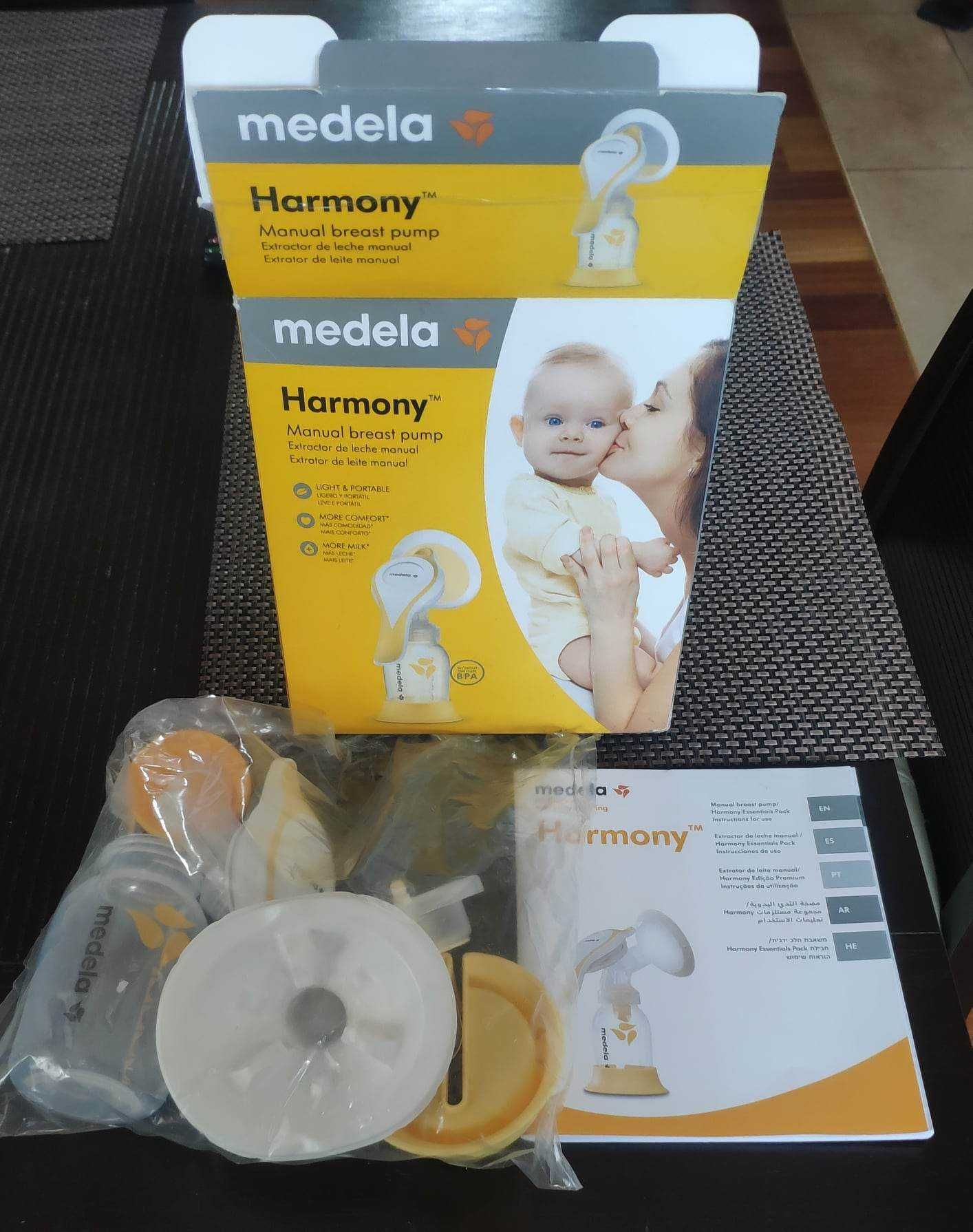 laktator ręczny, manualny Medela Harmony Manual Breast Pump, nowy