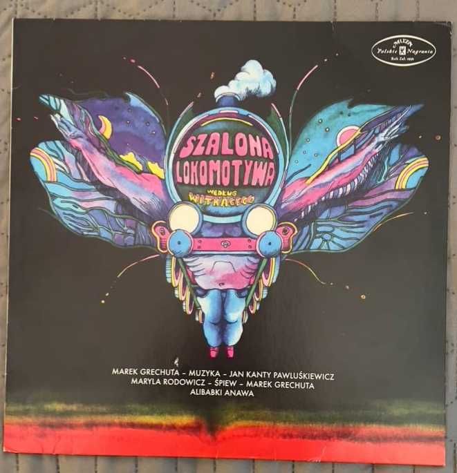 Marek Grechuta. Szalona Lokomotywa. LP.VG++