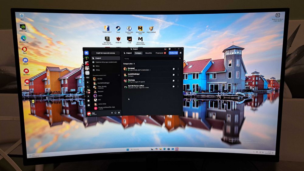 Komputer gamingowy+monitor
