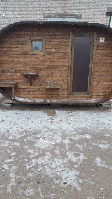 Sauna ogrodowa 4x2.5 m agroturystyka