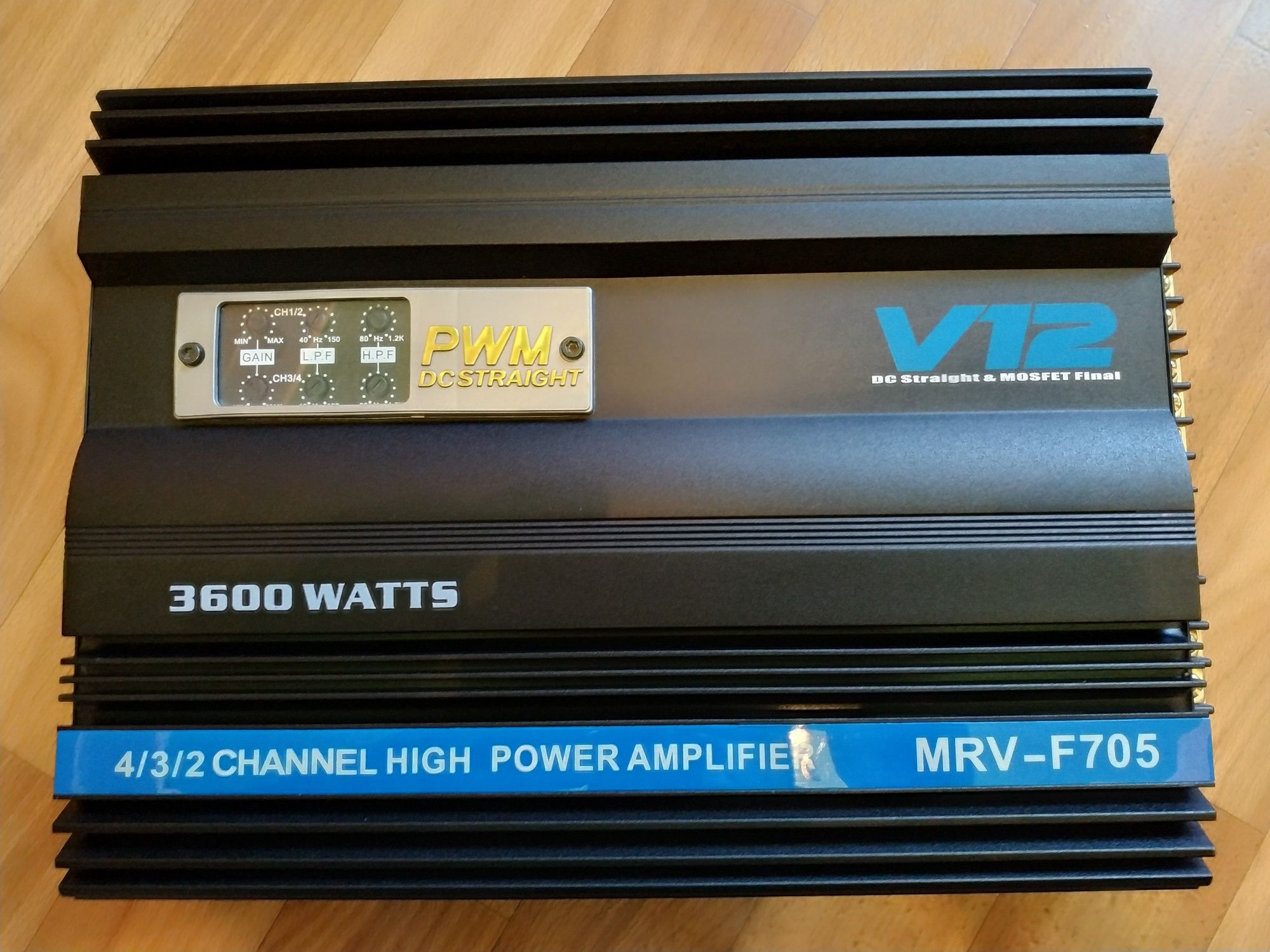 4-Х канальний автопідсилювач MRV-F705