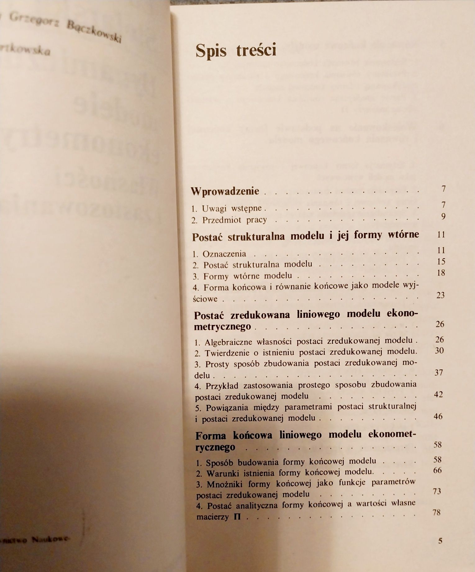 Matematyczne modelowanie / Dynamiczne modele