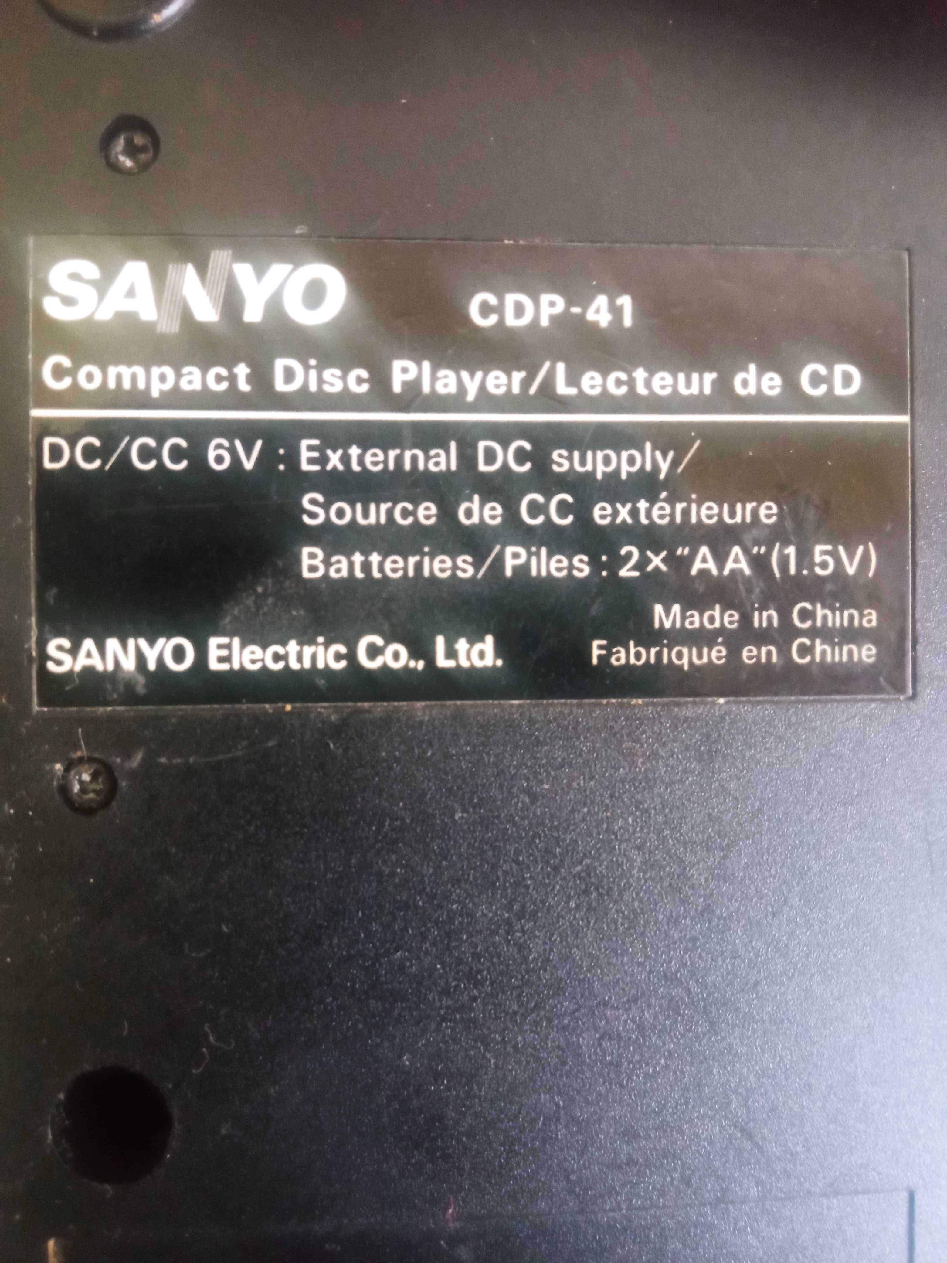 Плеер Sanyo CDP-41     .BassXpander