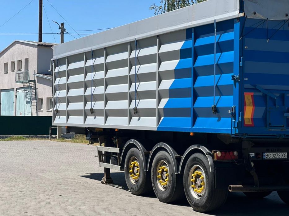 Продам Wielton напівпричіп самоскид зерновоз Daf XF105 гідравліка