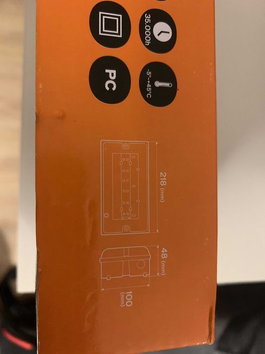 Luminária emergencia Aslo Refª ASAEPM