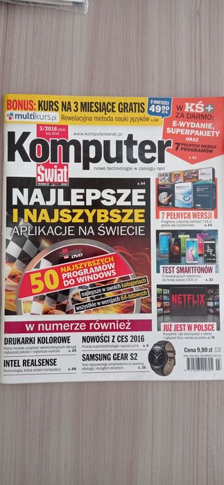 Komputer świat. Czytaj opis: lista.