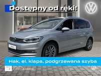 Volkswagen Touran Od ręki! Hak, kamera, el. klapa, grzana szyba