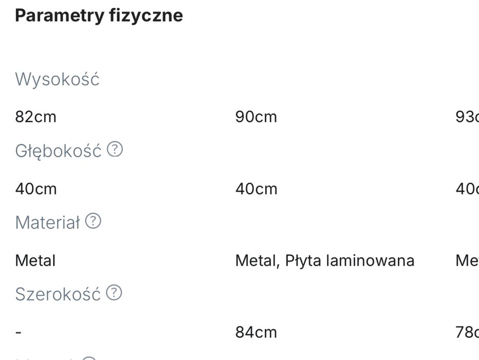 Komoda Loft - bardzo dobry stan