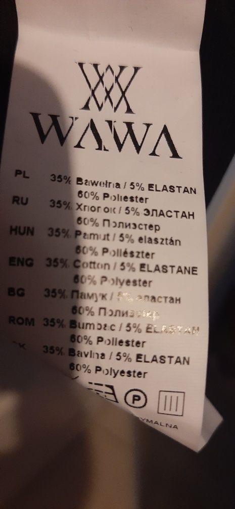 Sukienka/tunika Wawa na krótki rękaw rozmiar 44